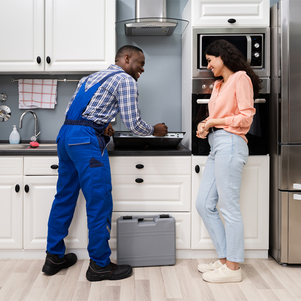 can you provide an estimate for cooktop repair before beginning any work in Edenville